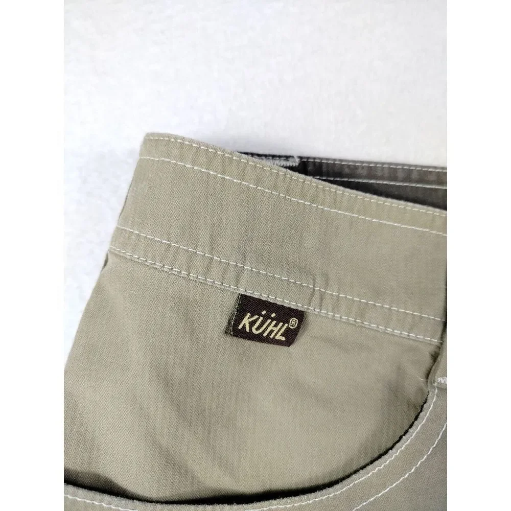 Kuhl‎ Jeans Womens 12 Brown Gorpcore Hiking Fishing Normcore Outdoors Utility